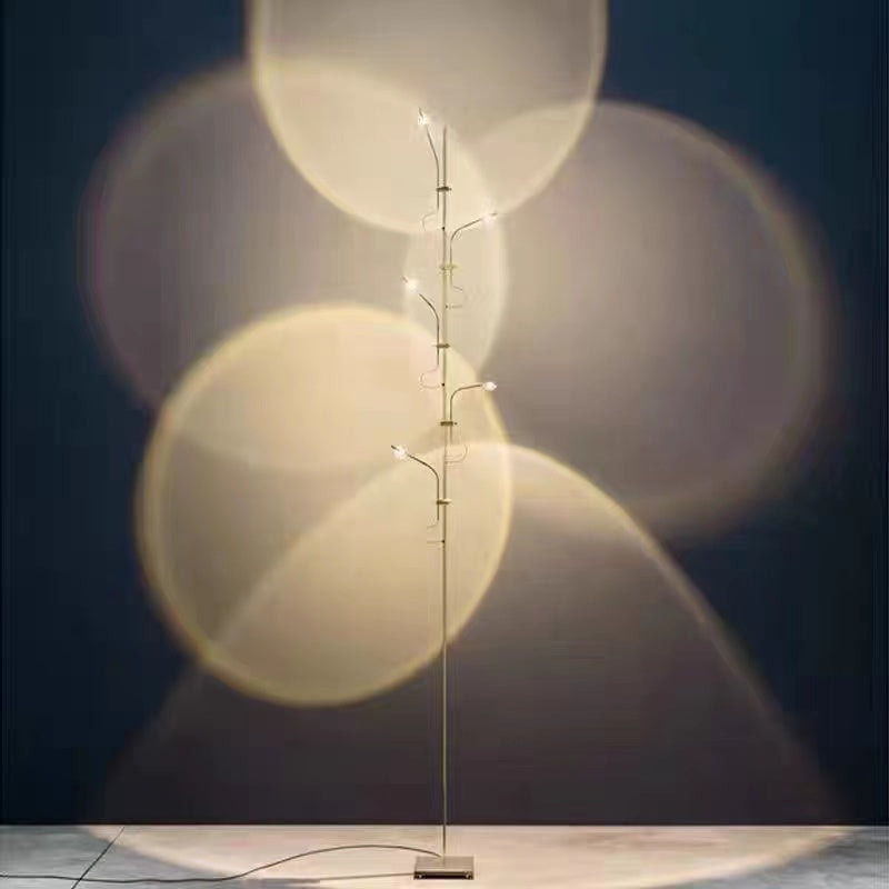 Salgado Modern Floor Lamp Sunset Projector Living Room - Cueteks