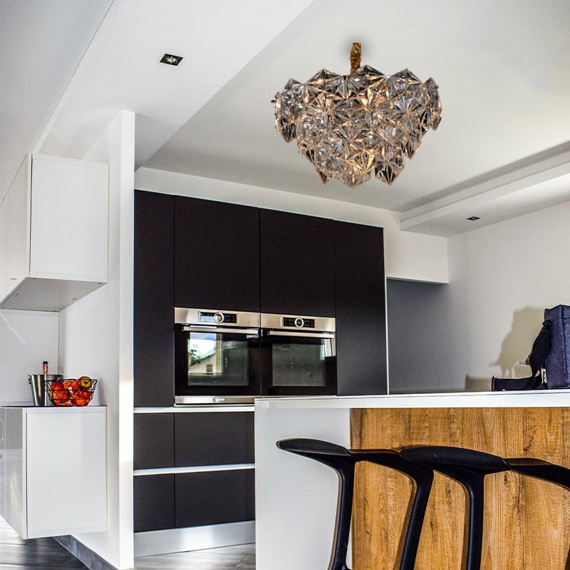 Marilyn Luxury Crystal Pendant Light for Living Room - Cueteks