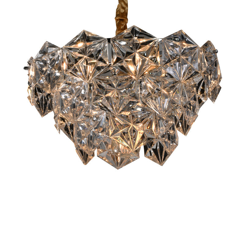 Marilyn Luxury Crystal Pendant Light for Living Room - Cueteks