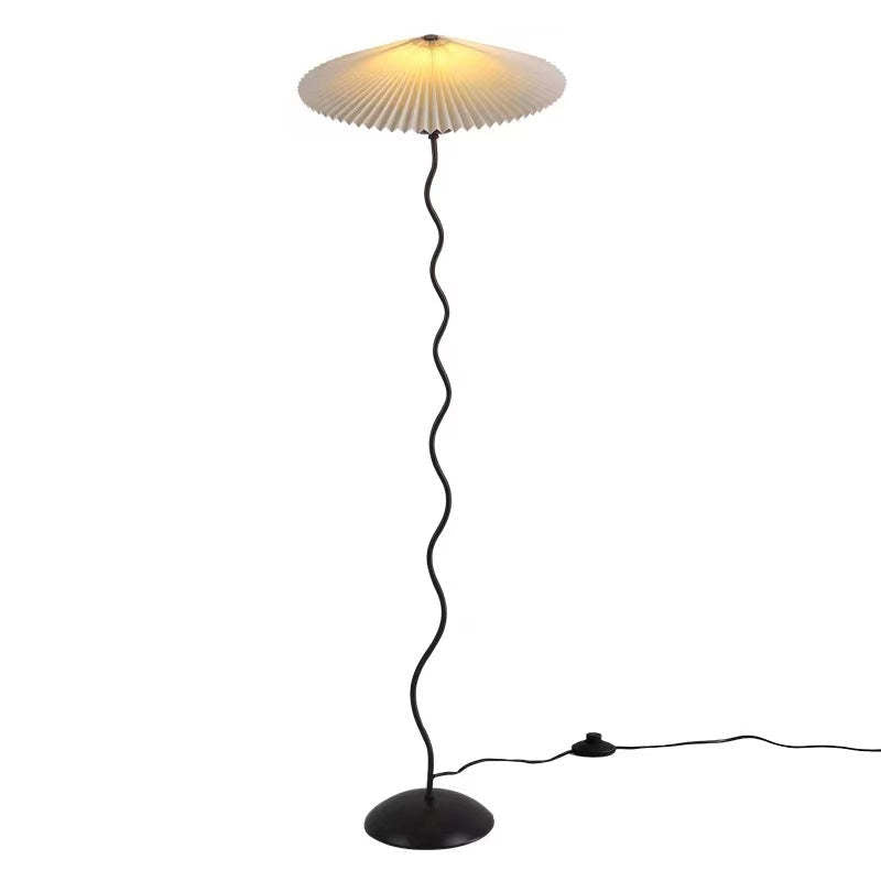 Renée Modern LED Mushroom Floor Lamp Metal Bedroom/Living Room - Cueteks