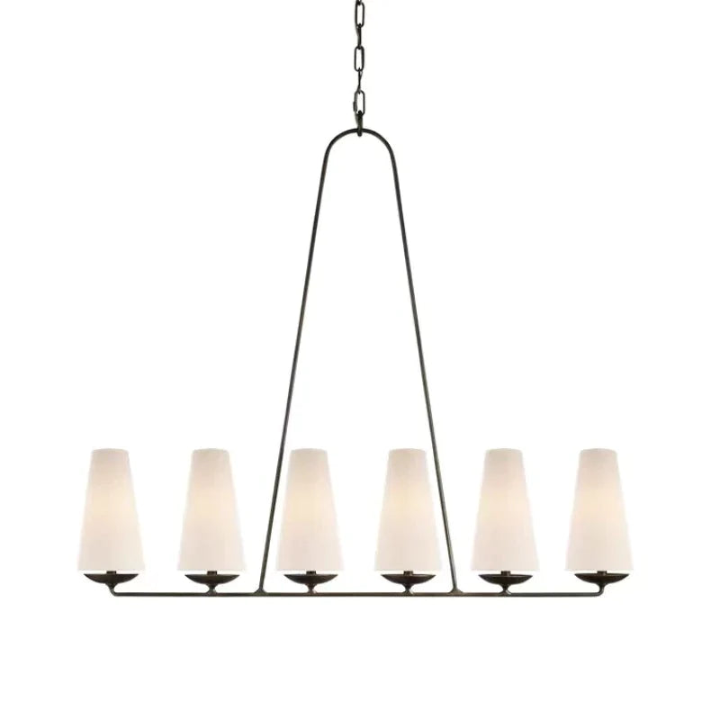 Alessio Design LED Chandeliers White Black Metall Bedroom Kitchen - Cueteks
