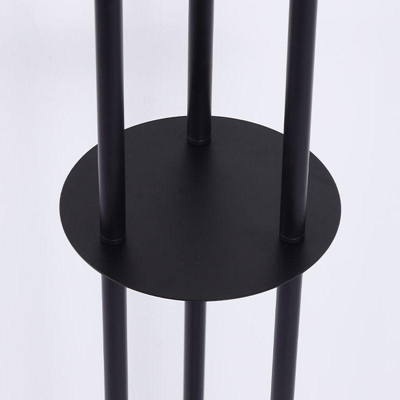 Eryn Modern 3 head Black Metal Arcylic Floor Lamp - Cueteks