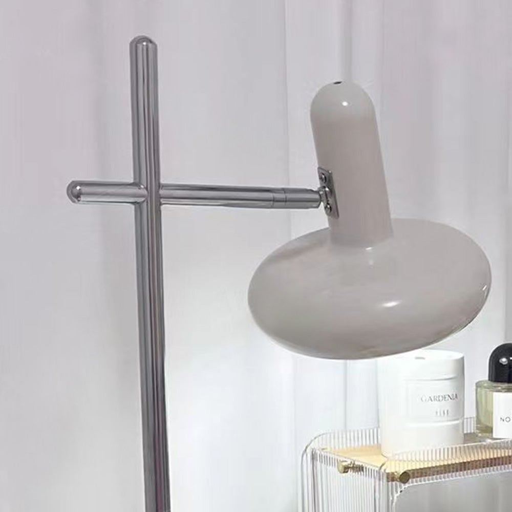 Carins Modern Nordic Minimalist Metal Rotable Floor Lamp, White - Cueteks