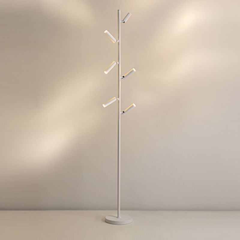 Cooley Modern Multi Head Metal Acrylic Floor Lamp,Multi Color - Cueteks