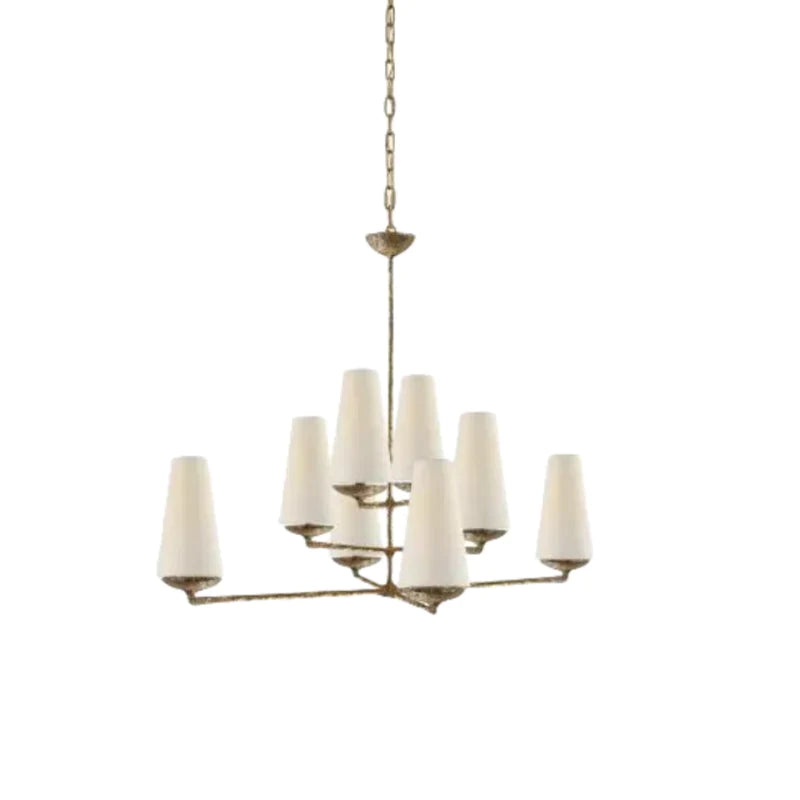 Alessio Design LED Chandeliers White Black Metall Bedroom Kitchen - Cueteks
