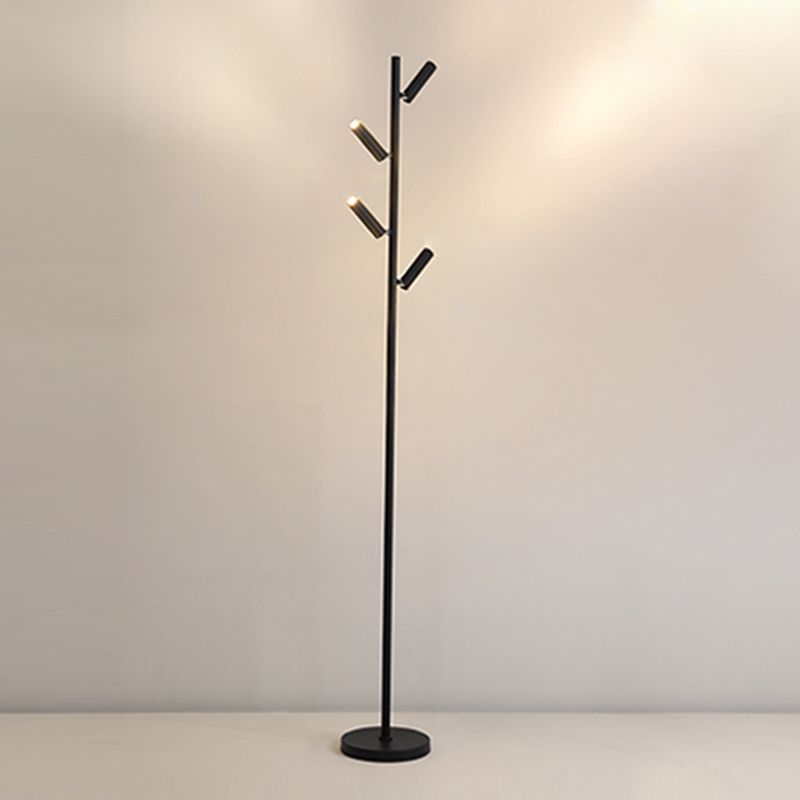Cooley Modern Multi Head Metal Acrylic Floor Lamp,Multi Color - Cueteks