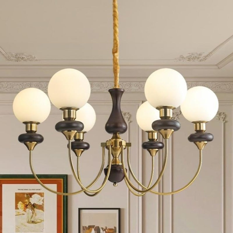 Silva Modern Luxury Decorative LED Chandelier Gold Metal Living Room - Cueteks