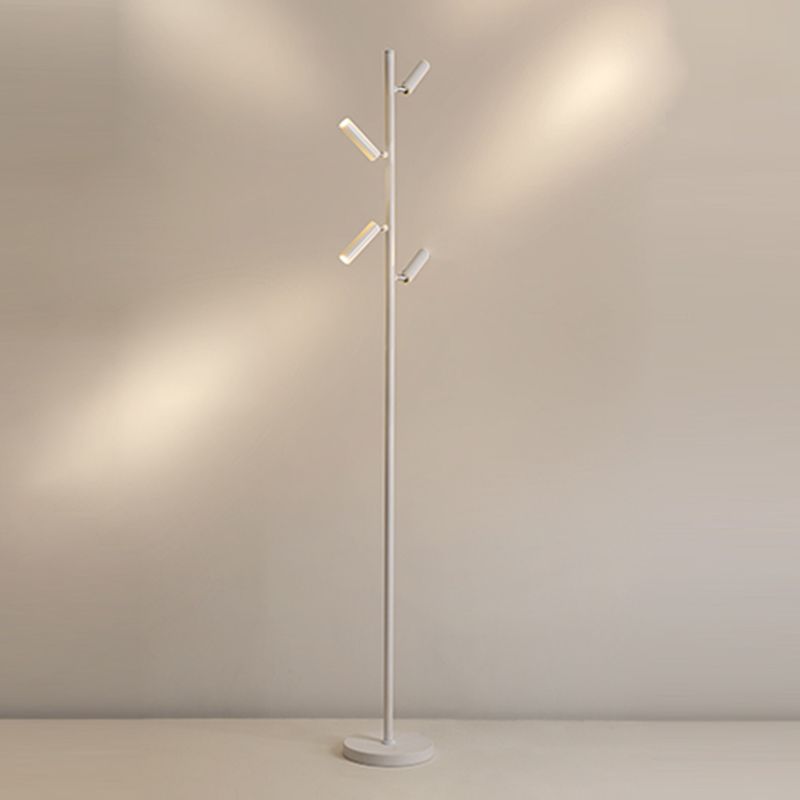 Cooley Modern Multi Head Metal Acrylic Floor Lamp,Multi Color - Cueteks