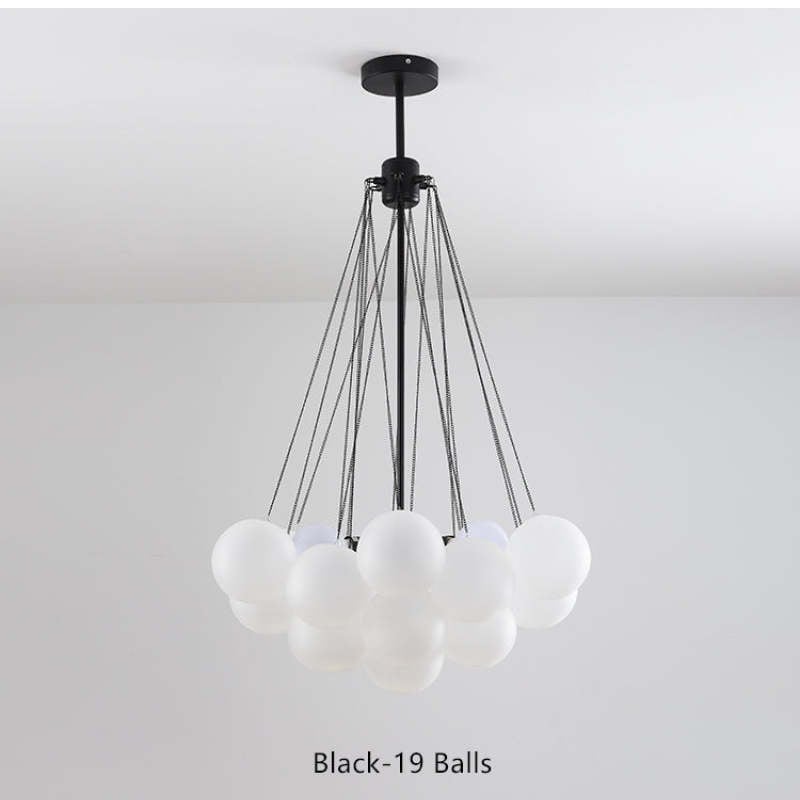 Black pendant image labelled 19 Balls