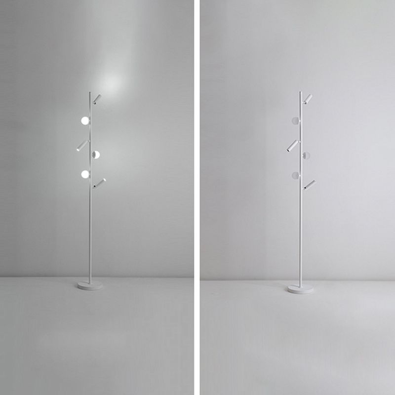 Cooley Modern Multi Head Metal Acrylic Floor Lamp,Multi Color - Cueteks