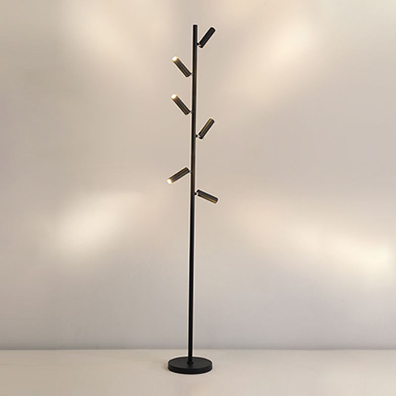 Cooley Modern Multi Head Metal Acrylic Floor Lamp,Multi Color - Cueteks