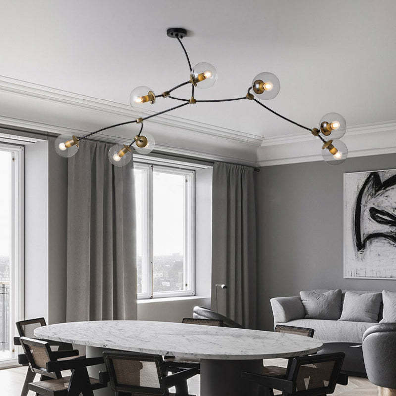 Valentina Minimalist Elegant Unique Branch Chandeliers, Living Room - Cueteks