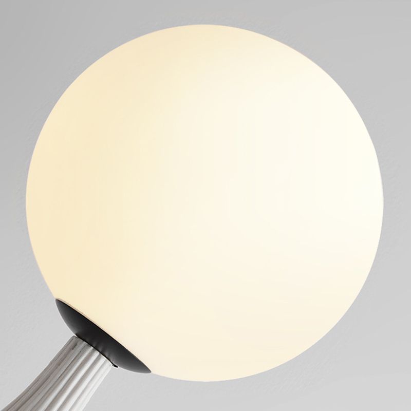 Valentina Floor Lamp Bubble Modern, Metal/Glass, Bedroom - Cueteks
