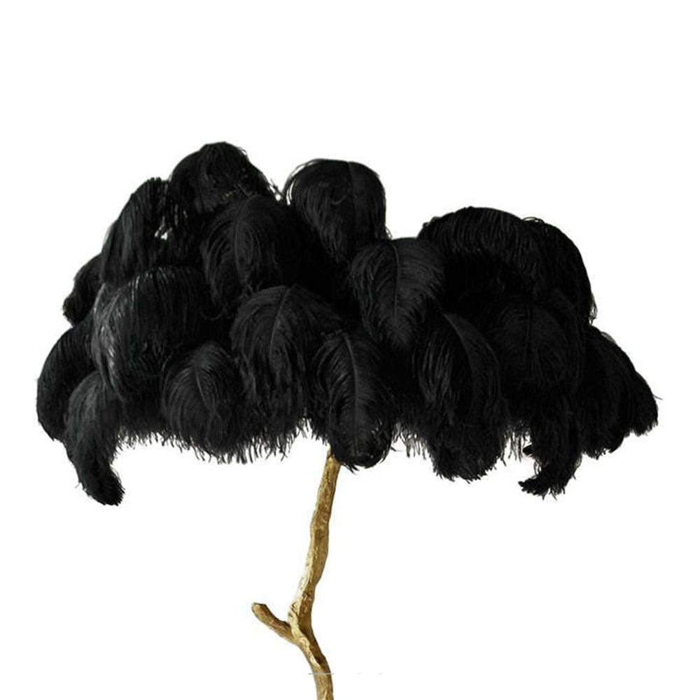 O'Moore Nordic Luxury Unique Ostrich Feather Floor Lamp/Table Lamp - Cueteks