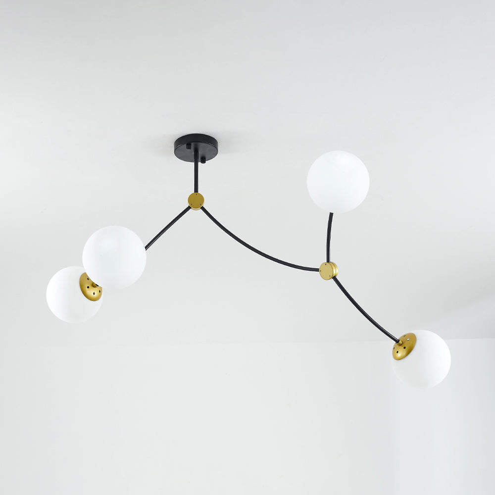 Valentina Minimalist Elegant Unique Branch Chandeliers, Living Room - Cueteks
