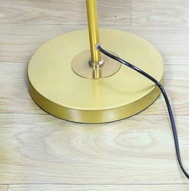 Valentina Simple Single Glass Bubble Floor Lamp - Cueteks