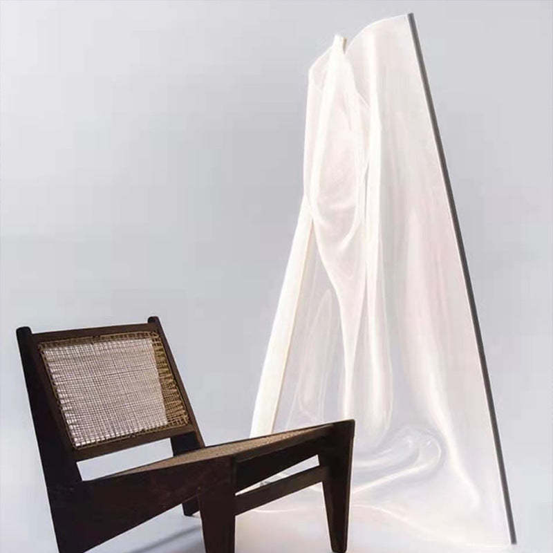 Salgado Modern LED Floor Lamp Metal/Acrylic Living Room/Bedroom - Cueteks