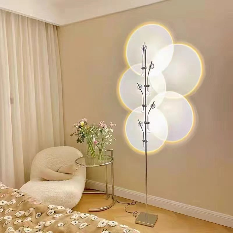 Salgado Modern Floor Lamp Sunset Projector Living Room - Cueteks