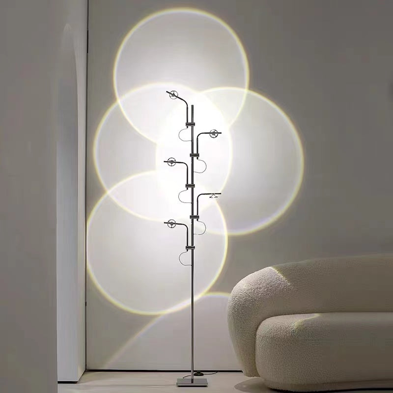 Salgado Modern Floor Lamp Sunset Projector Living Room - Cueteks