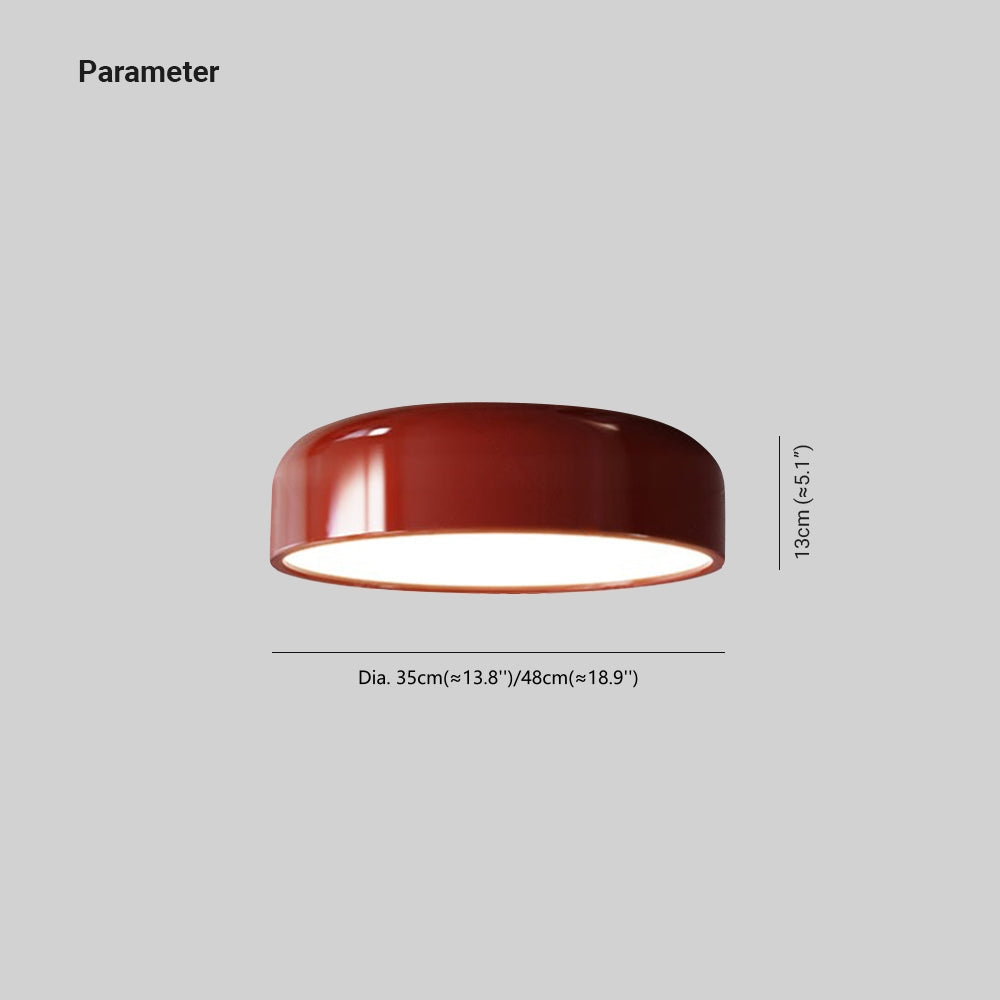 Morandi dimension diagram showing 35 or 48 cm diameter and 13 cm height