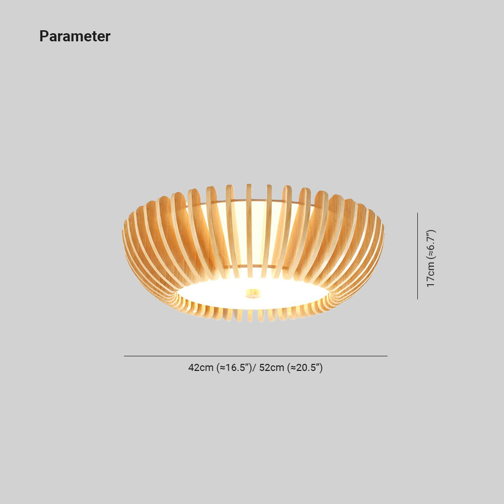 Ozawa dimension drawing labelling a 42 or 52 cm diameter and a 17 cm height.