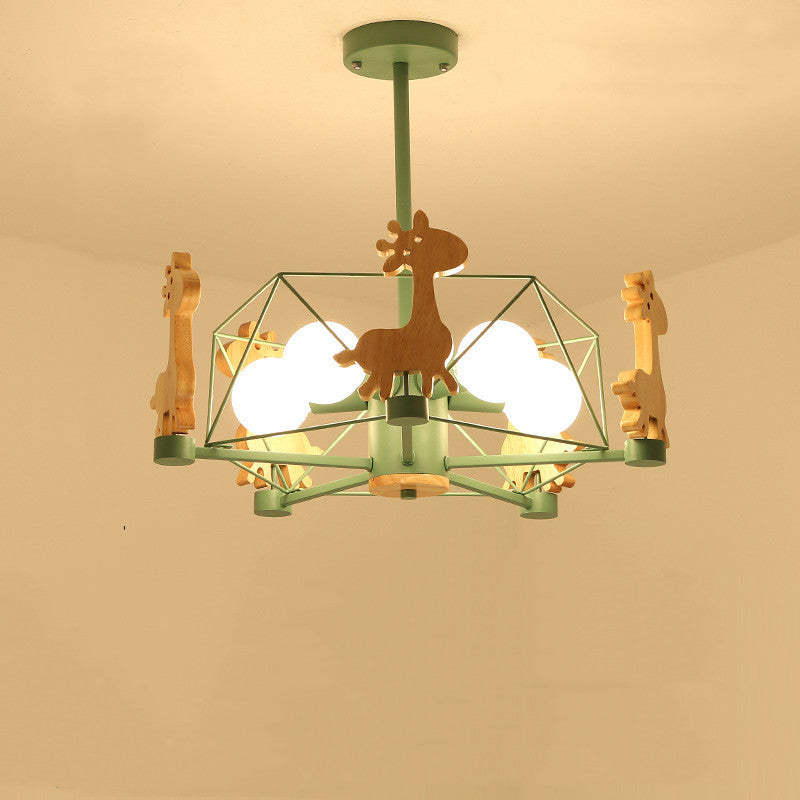 Minori Giraffes LED Flush Mount Ceiling Light - Cueteks