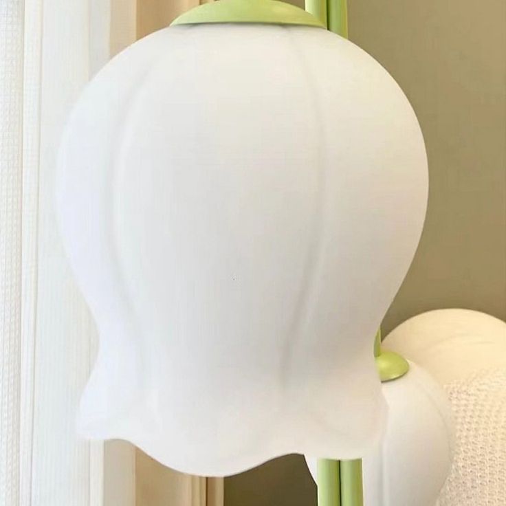 Lily Art Deco Dome Metal Glass Floor Lamp - Cueteks
