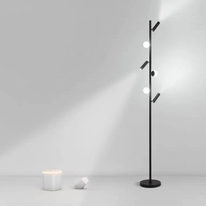 Cooley Modern Multi Head Metal Acrylic Floor Lamp,Multi Color - Cueteks