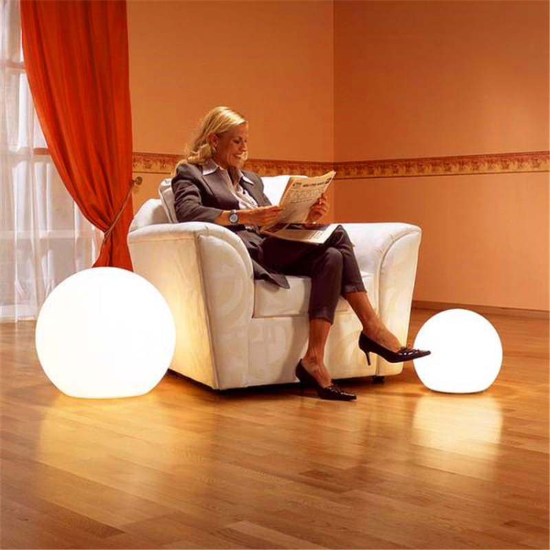 Elif Outdoor Unique Waterproof RGB Floor Lamp 16 Colors - Cueteks