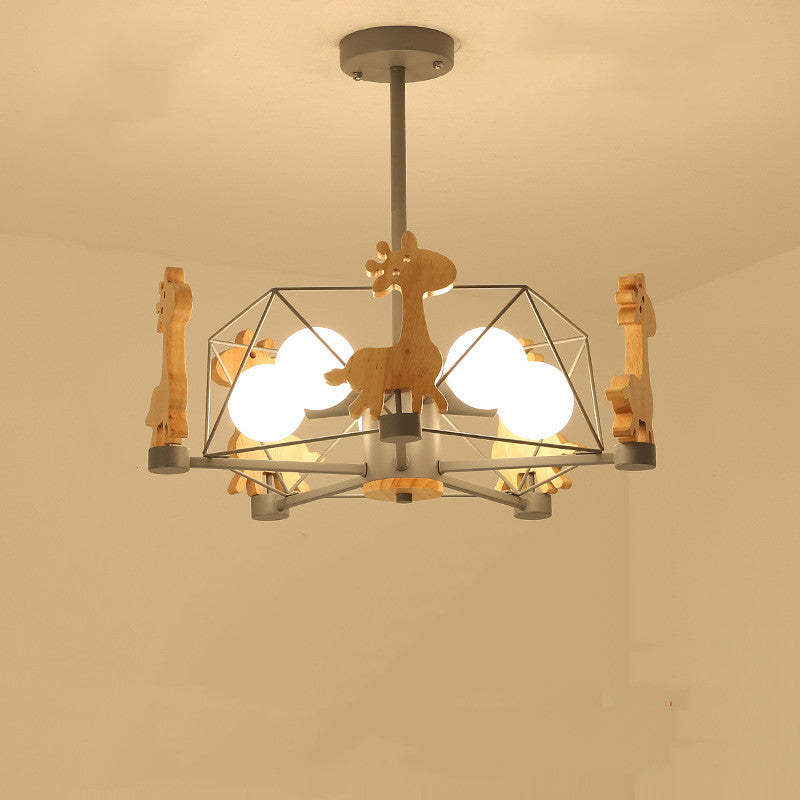 Minori Giraffes LED Flush Mount Ceiling Light - Cueteks