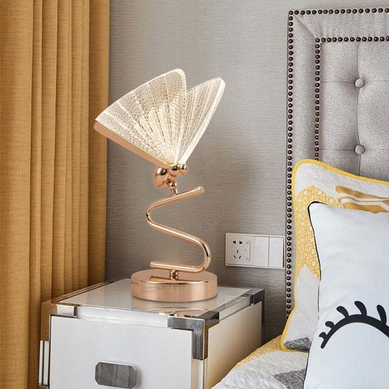 Kady Modern Butterfly Floor/Table Lamp, Living Room/Bedroom - Cueteks
