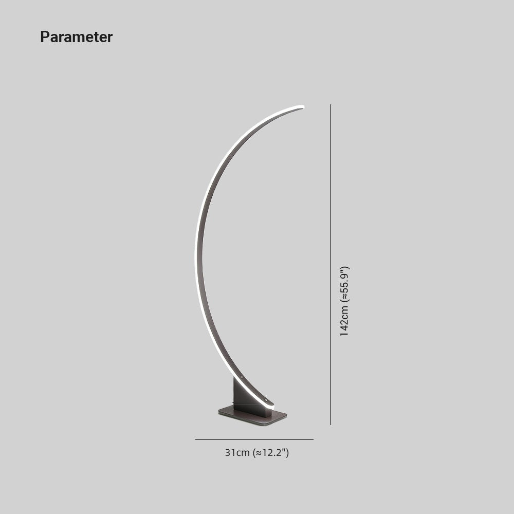 Edge drawing with 142 cm height and 31 cm horizontal span