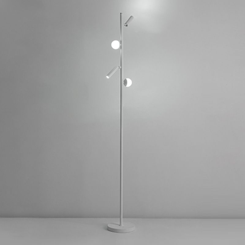 Cooley Modern Multi Head Metal Acrylic Floor Lamp,Multi Color - Cueteks