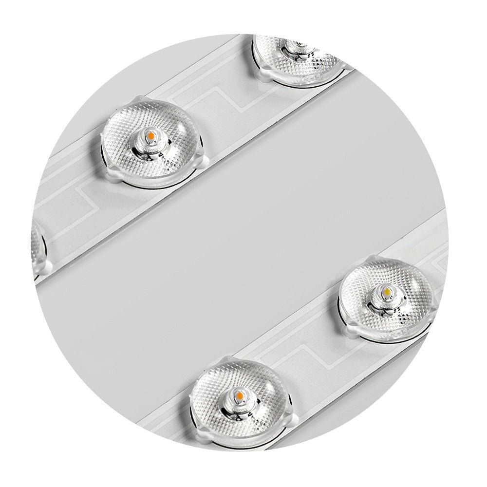Marliyn Modern Round LED Flush Mount Ceiling Light White/Gold/Black Bedroom - Cueteks