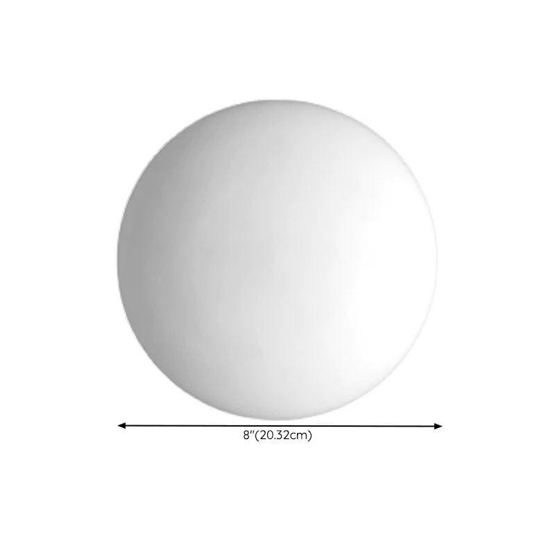 Valentina Modern Globe Shape Vanity Metal Glass LED Wall Lamp - Cueteks