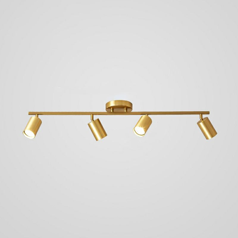 Haney Black Modern Ceiling Light Spotlight Cast, 3 Color, 3/4/5/6 Head - Cueteks