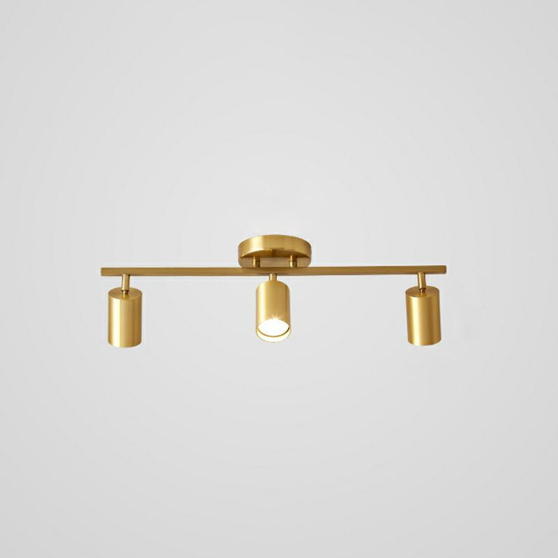 Haney Black Modern Ceiling Light Spotlight Cast, 3 Color, 3/4/5/6 Head - Cueteks