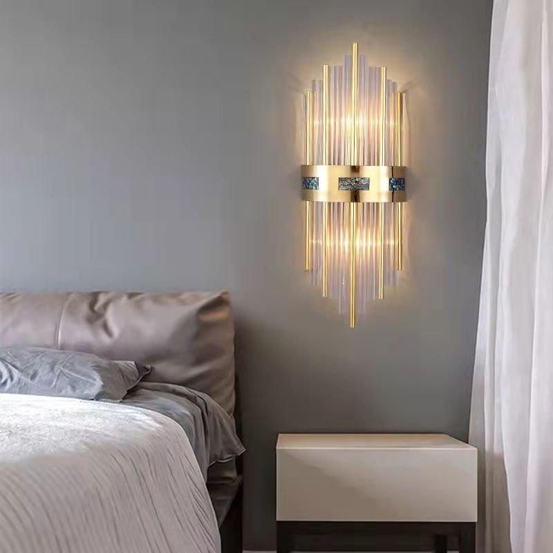 Crystal Wall Lamp Bedside Lamp, ∅18CM Bedroom/Living Room - Cueteks