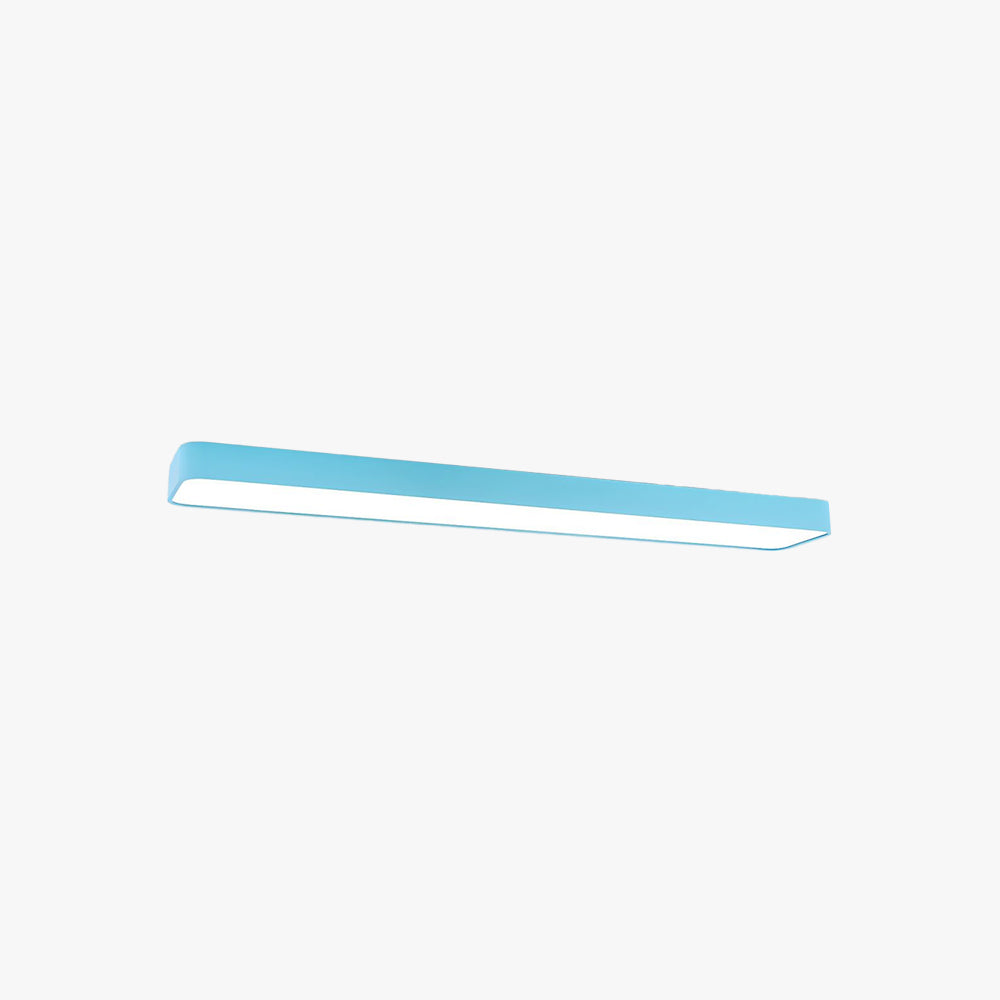 Edge Modern Linear Colorful Ceiling Light, Children Bedroom - Cueteks