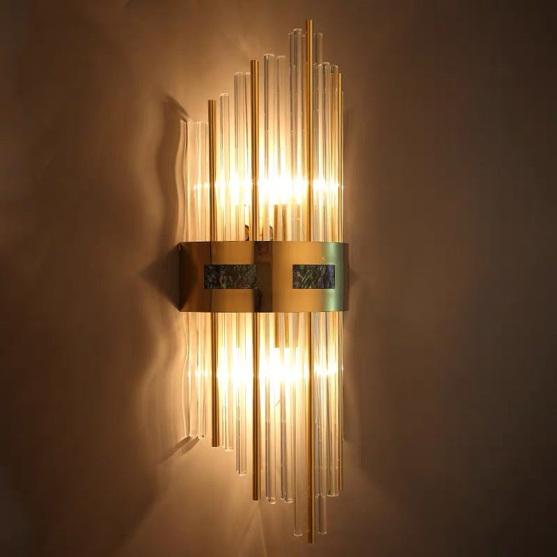 Crystal Wall Lamp Bedside Lamp, ∅18CM Bedroom/Living Room - Cueteks