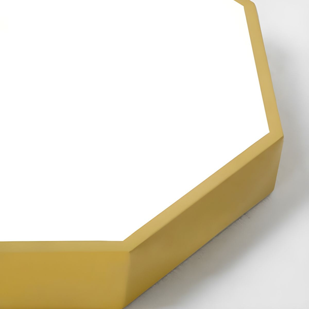 Morandi Modern Hexagon LED Metal Flush Mount Ceiling Light - Cueteks