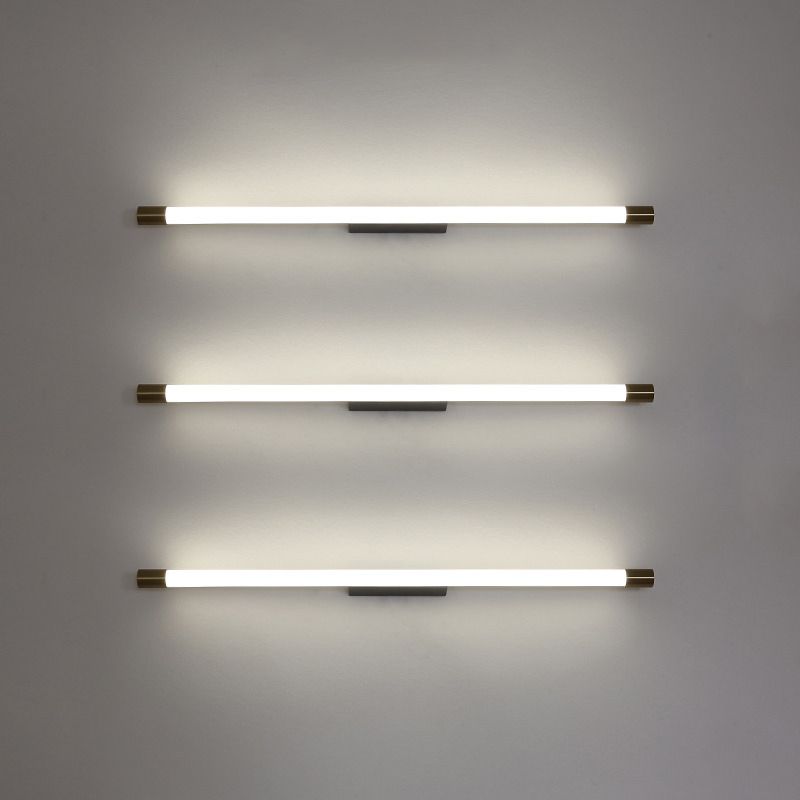 Three illuminated Edge bars displayed horizontally