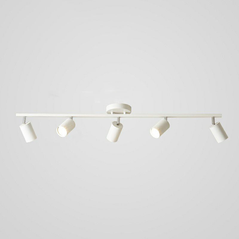 Haney Black Modern Ceiling Light Spotlight Cast, 3 Color, 3/4/5/6 Head - Cueteks