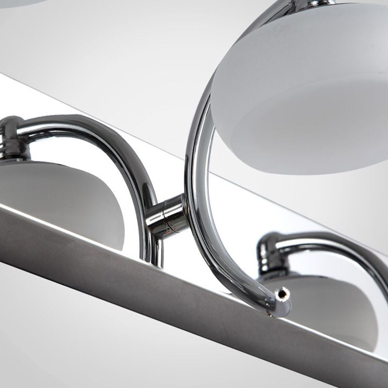 Leigh curved arms and reflective rectangular plate from below