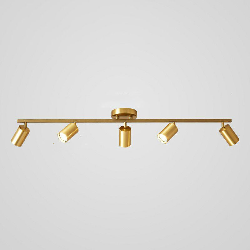 Haney Black Modern Ceiling Light Spotlight Cast, 3 Color, 3/4/5/6 Head - Cueteks