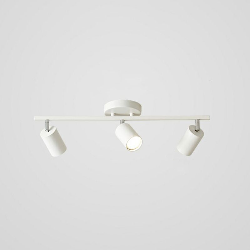 Haney Black Modern Ceiling Light Spotlight Cast, 3 Color, 3/4/5/6 Head - Cueteks