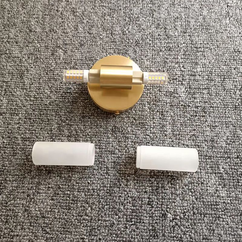 Leigh shade sleeves removed to show the bulb holders