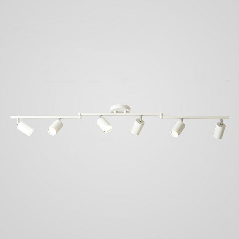 Haney Black Modern Ceiling Light Spotlight Cast, 3 Color, 3/4/5/6 Head - Cueteks