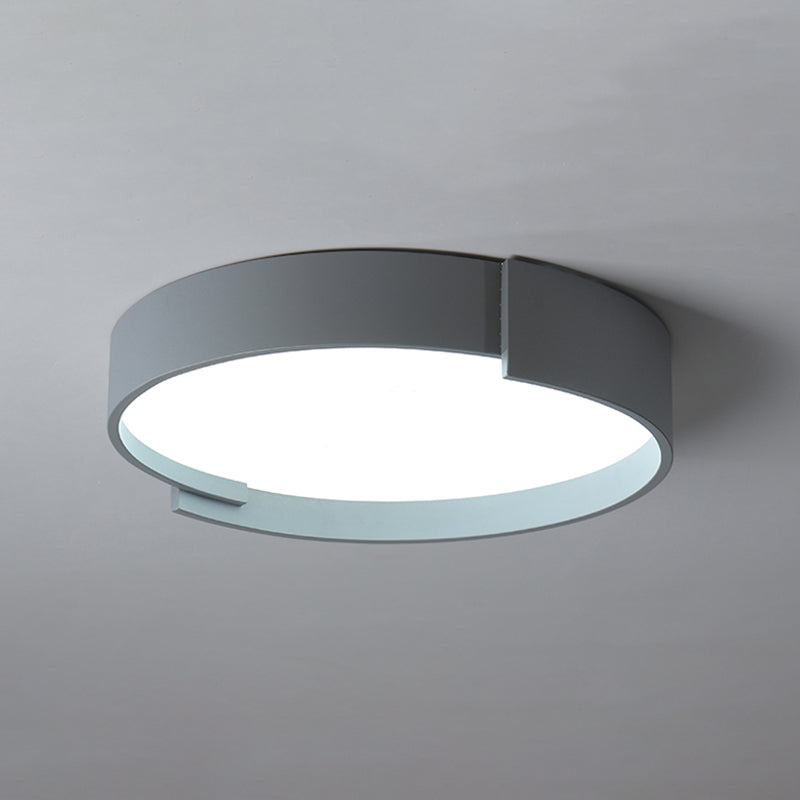 Quinn Modern Round Flush Mount Ceiling Light LED Double Layer - Cueteks