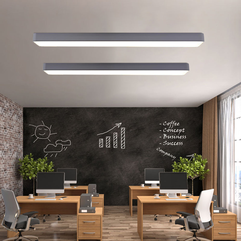 Edge Modern Linear Colorful Ceiling Light, Children Bedroom - Cueteks